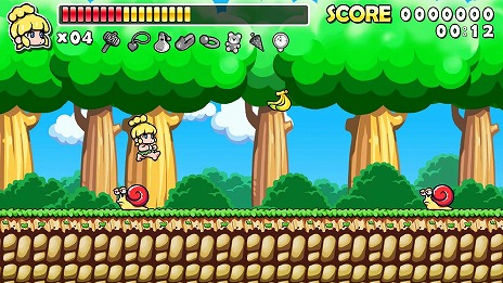 画像ギャラリー No.002のサムネイル画像 / 「ワンダーボーイ リターンズ リミックス」のPC/PS4版が8月9日に発売。Switch版にさらなる改善を加えた調整バージョン