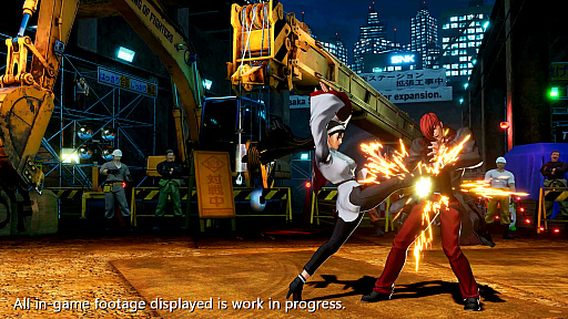 画像ギャラリー No.004のサムネイル画像 / 「THE KING OF FIGHTERS XV」に参戦する神楽ちづるのキャラクタートレイラーが公開。草薙 京，八神 庵とともに“三種の神器チーム”を結成