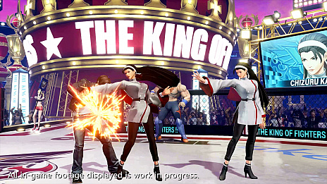 画像ギャラリー No.006のサムネイル画像 / 「THE KING OF FIGHTERS XV」に参戦する神楽ちづるのキャラクタートレイラーが公開。草薙 京，八神 庵とともに“三種の神器チーム”を結成