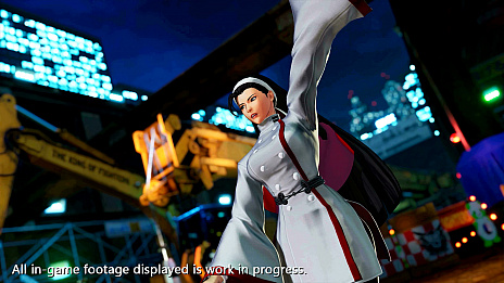 画像ギャラリー No.008のサムネイル画像 / 「THE KING OF FIGHTERS XV」に参戦する神楽ちづるのキャラクタートレイラーが公開。草薙 京，八神 庵とともに“三種の神器チーム”を結成