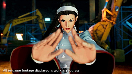 画像ギャラリー No.009のサムネイル画像 / 「THE KING OF FIGHTERS XV」に参戦する神楽ちづるのキャラクタートレイラーが公開。草薙 京，八神 庵とともに“三種の神器チーム”を結成