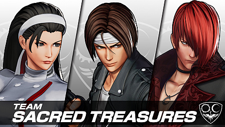 画像ギャラリー No.010のサムネイル画像 / 「THE KING OF FIGHTERS XV」に参戦する神楽ちづるのキャラクタートレイラーが公開。草薙 京，八神 庵とともに“三種の神器チーム”を結成