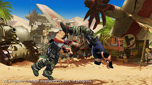 画像ギャラリー No.004のサムネイル画像 / 「THE KING OF FIGHTERS XV」のキャラクタートレイラー“ラルフ・ジョーンズ＆クラーク・スティル”が公開。レオナと“怒チーム”を結成