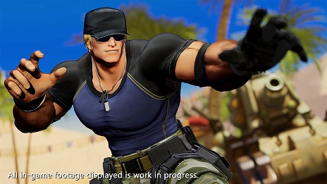 画像ギャラリー No.008のサムネイル画像 / 「THE KING OF FIGHTERS XV」のキャラクタートレイラー“ラルフ・ジョーンズ＆クラーク・スティル”が公開。レオナと“怒チーム”を結成