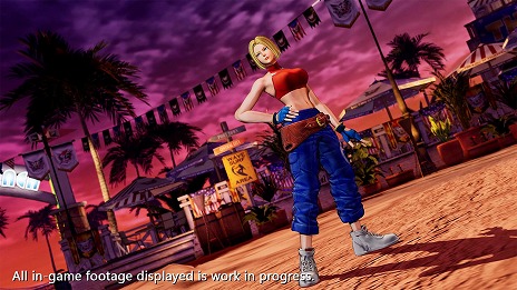 画像ギャラリー No.005のサムネイル画像 / 「THE KING OF FIGHTERS XV」，コマンドサンボを得意とする女性格闘家“ブルー・マリー”のキャラクタートレイラーが公開