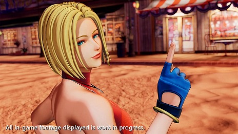 画像ギャラリー No.006のサムネイル画像 / 「THE KING OF FIGHTERS XV」，コマンドサンボを得意とする女性格闘家“ブルー・マリー”のキャラクタートレイラーが公開