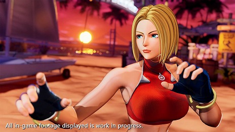 画像ギャラリー No.007のサムネイル画像 / 「THE KING OF FIGHTERS XV」，コマンドサンボを得意とする女性格闘家“ブルー・マリー”のキャラクタートレイラーが公開