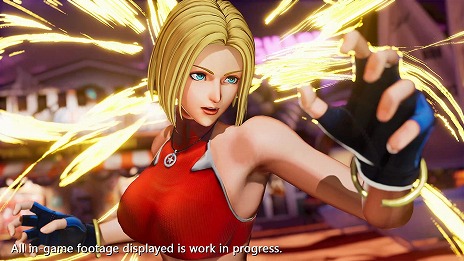 画像ギャラリー No.008のサムネイル画像 / 「THE KING OF FIGHTERS XV」，コマンドサンボを得意とする女性格闘家“ブルー・マリー”のキャラクタートレイラーが公開