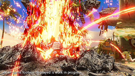 画像ギャラリー No.007のサムネイル画像 / 「THE KING OF FIGHTERS XV」，謎（？）の悪役レスラー“キング・オブ・ダイナソー”のキャラトレイラーが公開