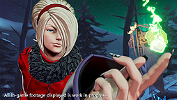 画像ギャラリー No.008のサムネイル画像 / 対戦格闘「THE KING OF FIGHTERS XV」，アッシュ・クリムゾンのキャラトレイラーが公開。今作でKOF歴代主人公が集結へ