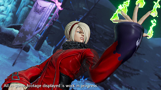 画像ギャラリー No.009のサムネイル画像 / 対戦格闘「THE KING OF FIGHTERS XV」，アッシュ・クリムゾンのキャラトレイラーが公開。今作でKOF歴代主人公が集結へ