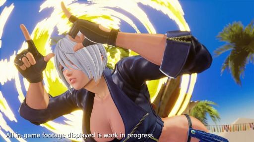 画像ギャラリー No.006のサムネイル画像 / 「THE KING OF FIGHTERS XV」のキャラクタートレイラー“アンヘル”が公開に。自由奔放なネスツの改造人間が登場