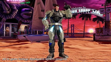 画像ギャラリー No.005のサムネイル画像 / 「THE KING OF FIGHTERS XV」に参戦するサイボーグ戦士“マキシマ”のトレイラーが公開に。K´＆ウィップと“K´チーム”を結成
