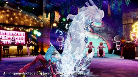 画像ギャラリー No.004のサムネイル画像 / 「THE KING OF FIGHTERS XV」氷を操る美少女“クーラ・ダイアモンド”のキャラクタートレイラーが公開に。クローネン達と新チームを結成