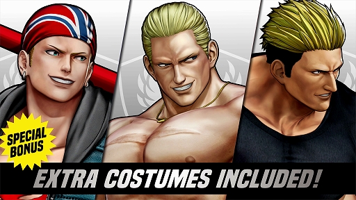 画像ギャラリー No.010のサムネイル画像 / 「THE KING OF FIGHTERS XV」,DLCキャラ“サウスタウンチーム”を5月17日に配信。ギース・ハワードなど3人のEXTRAコスチュームも付属
