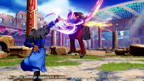 画像ギャラリー No.014のサムネイル画像 / 吹き荒ぶ風のゲーニッツ参戦。「THE KING OF FIGHTERS XV」クロスプラットフォーム機能と無料DLCキャラ「ゲーニッツ」を6月20日に実装
