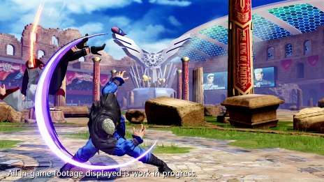 画像ギャラリー No.016のサムネイル画像 / 吹き荒ぶ風のゲーニッツ参戦。「THE KING OF FIGHTERS XV」クロスプラットフォーム機能と無料DLCキャラ「ゲーニッツ」を6月20日に実装