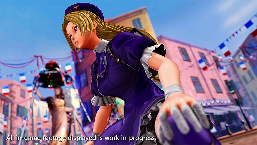 画像ギャラリー No.002のサムネイル画像 / 「THE KING OF FIGHTERS XV」,四条雛子が2023年冬に参戦。張り手や四股踏み,突っ張り,投げなど相撲が戦闘スタイルのキャラクター