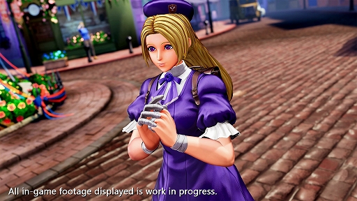 画像ギャラリー No.003のサムネイル画像 / 「THE KING OF FIGHTERS XV」,四条雛子が2023年冬に参戦。張り手や四股踏み,突っ張り,投げなど相撲が戦闘スタイルのキャラクター