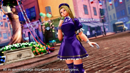 画像ギャラリー No.004のサムネイル画像 / 「THE KING OF FIGHTERS XV」,四条雛子が2023年冬に参戦。張り手や四股踏み,突っ張り,投げなど相撲が戦闘スタイルのキャラクター