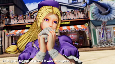 画像ギャラリー No.002のサムネイル画像 / 「KOF XV」，DLCキャラクター「四条雛子」を11月14日に配信。華奢な見た目とは裏腹に，相撲を格闘スタイルとする財閥令嬢