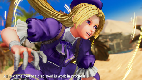 画像ギャラリー No.006のサムネイル画像 / 「KOF XV」，DLCキャラクター「四条雛子」を11月14日に配信。華奢な見た目とは裏腹に，相撲を格闘スタイルとする財閥令嬢