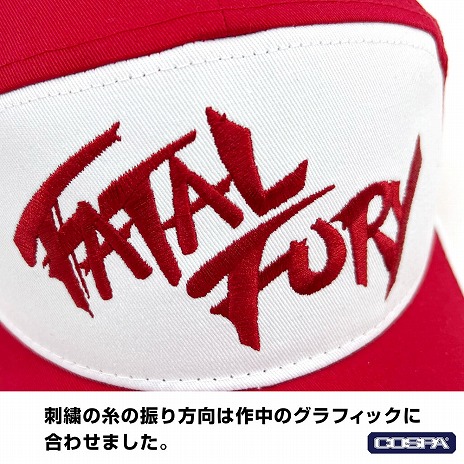 画像ギャラリー No.010のサムネイル画像 / 伝説の狼のトレードマークを再現。「THE KING OF FIGHTERS XV」テリー・ボガード風カーブバイザーを2025年3月下旬に発売