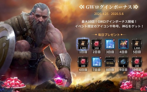 画像ギャラリー No.002のサムネイル画像 / 「ブラックホライズン」，GWログインボーナスが4月25日より開催