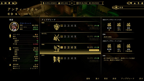 画像ギャラリー No.008のサムネイル画像 / 「エンパイア・オブ・シン」，違法店舗の経営で金を増やす方法など，ゲーム情報第4弾が公開