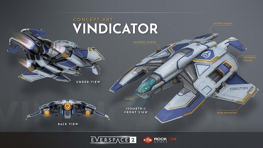 画像ギャラリー No.003のサムネイル画像 / 「EVERSPACE 2」にアップデート“Khaït Nebula: Stranger Skies”が配信開始。新たな勢力や宇宙船などを追加