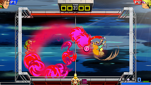 画像ギャラリー No.003のサムネイル画像 / 「Windjammers 2」本日リリース。カルト的人気を持つ対戦スポーツアクション“フライングパワーディスク”の続編