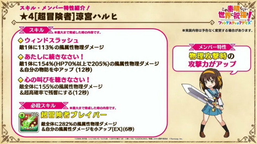 画像ギャラリー No.017のサムネイル画像 / 「このファン」×「涼宮ハルヒの憂鬱」のコラボイベントは7月31日15：00に開始。涼宮ハルヒ，キョンらSOS団のメンバー5人が登場