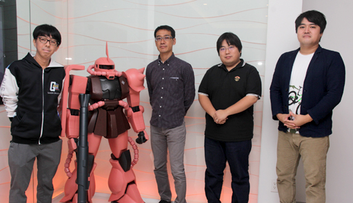 画像ギャラリー No.002のサムネイル画像 / 「機動戦士ガンダム」放映40周年を記念して,バンダイナムコオンラインのキーマンたちにガンダムのオンラインゲームについて聞いてみた