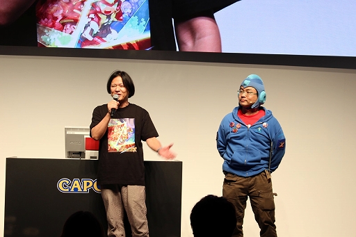 画像ギャラリー No.002のサムネイル画像 / ［TGS 2019］「ロックマンシリーズ スペシャルステージ」をレポート。ロックマン×TEAM SHACHIとのコラボゲームが発表！