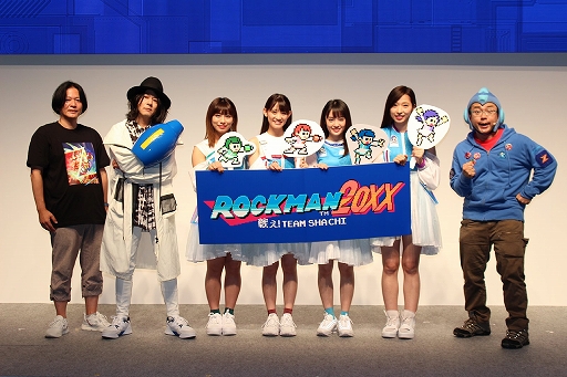 画像ギャラリー No.021のサムネイル画像 / ［TGS 2019］「ロックマンシリーズ スペシャルステージ」をレポート。ロックマン×TEAM SHACHIとのコラボゲームが発表！