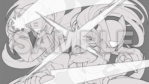 画像ギャラリー No.002のサムネイル画像 / 「ロックマン ゼロ＆ゼクス ダブルヒーローコレクション」，「ロックマンX」の水野佳祐氏による描き下ろしイラストがギャラリーモードに収録