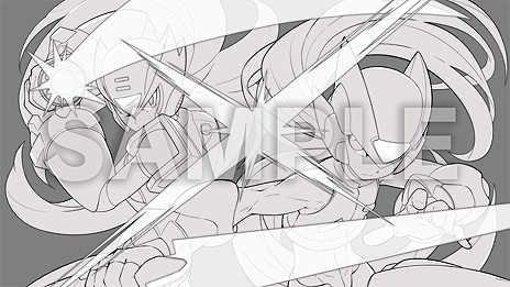 画像ギャラリー No.003のサムネイル画像 / 「ロックマン ゼロ＆ゼクス ダブルヒーローコレクション」，「ロックマンX」の水野佳祐氏による描き下ろしイラストがギャラリーモードに収録