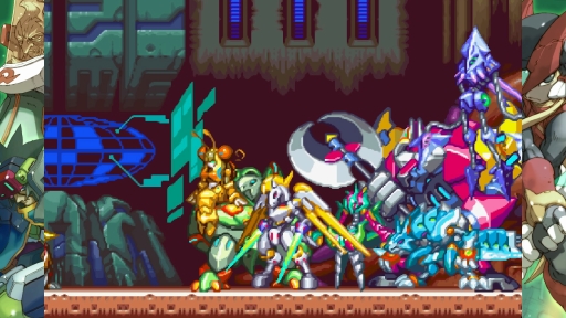 画像ギャラリー No.023のサムネイル画像 / 「ロックマン ゼロ＆ゼクス ダブルヒーローコレクション」を紹介。プレイヤー好みに設定できるモードや改造カードの再現が嬉しい一作