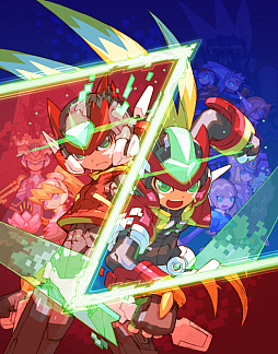 画像ギャラリー No.001のサムネイル画像 / カプコンが東京ゲームショウ2019に「ロックマン ゼロ＆ゼクス ダブルヒーローコレクション」を出展。販売グッズの紹介も