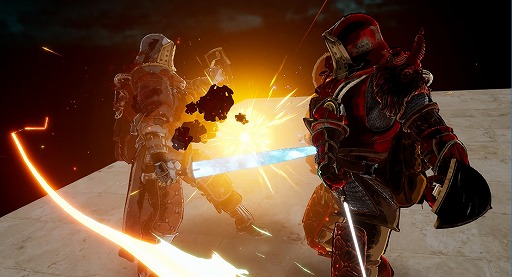 画像ギャラリー No.006のサムネイル画像 / ［TGS 2019］VRで剣戟対戦が楽しめる「デュエル・オブ・ガルガンチュア」を体験。剣と剣がぶつかるガチな決闘で，気分は剣士