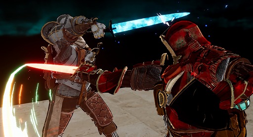 画像ギャラリー No.007のサムネイル画像 / ［TGS 2019］VRで剣戟対戦が楽しめる「デュエル・オブ・ガルガンチュア」を体験。剣と剣がぶつかるガチな決闘で，気分は剣士