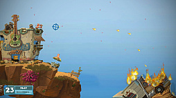 画像ギャラリー No.002のサムネイル画像 / Switch版「Worms W.M.D」が本日配信。ミミズたちを操作して戦うターン制のストラテジーアクションゲーム