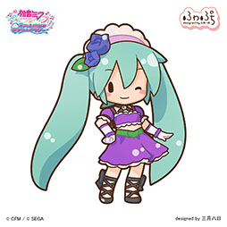 画像ギャラリー No.003のサムネイル画像 / 「初音ミク×オシャレ魔女 ラブ and ベリー ふわぷち デフォルメフィギュア」予約受付を開始