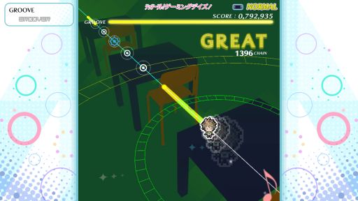 画像ギャラリー No.007のサムネイル画像 / 「グルーヴコースター ワイワイパーティー!!!!」の無償アップデート実施。新たなナビゲーターとオリジナル曲を追加