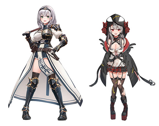 画像ギャラリー No.002のサムネイル画像 / 「グルーヴコースター ワイワイパーティー!!!!」，VTuberの白銀ノエルと沙花叉クロヱを8月10日のアップデートで新キャラとして実装