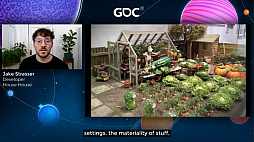 画像ギャラリー No.005のサムネイル画像 / ［GDC 2021］Google マップから作られた「Untitled Goose Game」のマップは，何を目指したのか