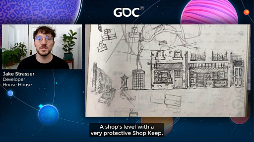 画像ギャラリー No.008のサムネイル画像 / ［GDC 2021］Google マップから作られた「Untitled Goose Game」のマップは，何を目指したのか