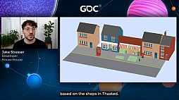 画像ギャラリー No.015のサムネイル画像 / ［GDC 2021］Google マップから作られた「Untitled Goose Game」のマップは，何を目指したのか