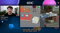 画像ギャラリー No.020のサムネイル画像 / ［GDC 2021］Google マップから作られた「Untitled Goose Game」のマップは，何を目指したのか
