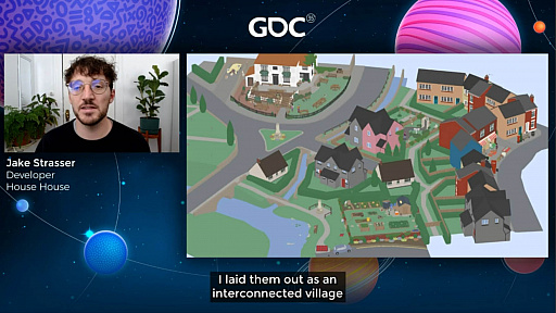 画像ギャラリー No.021のサムネイル画像 / ［GDC 2021］Google マップから作られた「Untitled Goose Game」のマップは，何を目指したのか